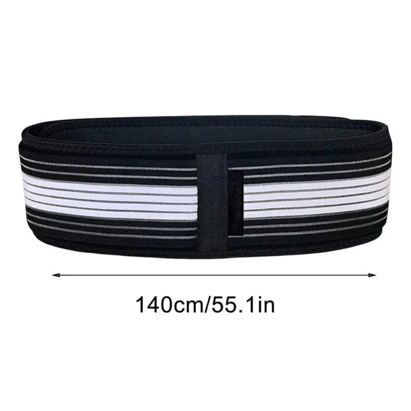 Lumbar support belt for sciatica