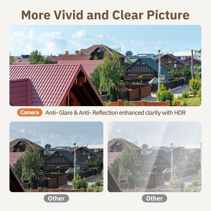 🔥 Magnetic Crystal-clear security camera 🎥 Colour Night Vision 🌙 24/7 Recording & Smart Alerts 🚨 Easy Install! 🔒